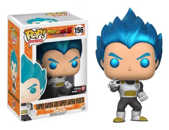 Funko Pop Dragon Ball Super – Super Saiyan God Vegeta 156